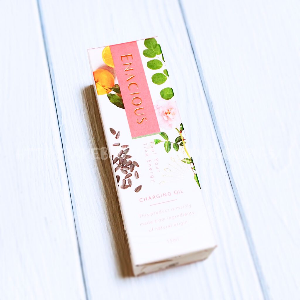 チャージングオイル/エナシャス/フェイスオイルを使ったクチコミ(1枚目)