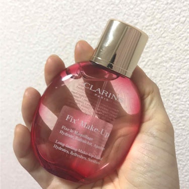 フィックス メイクアップ/CLARINS/ミスト状化粧水を使ったクチコミ（1枚目）