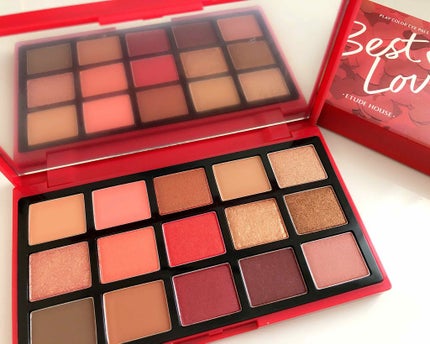 プレイカラーアイパレット ベストラブ/ETUDE/アイシャドウパレットを使ったクチコミ(4枚目)