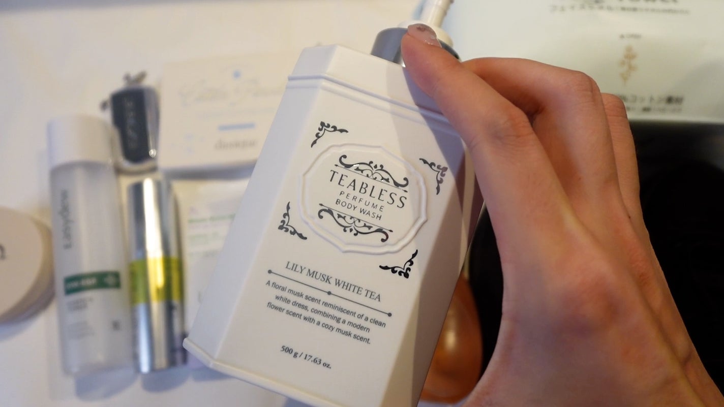 パフュームボディウォッシュ リリームスクホワイトティー/TEABLESS/ボディソープを使ったクチコミ(2枚目)