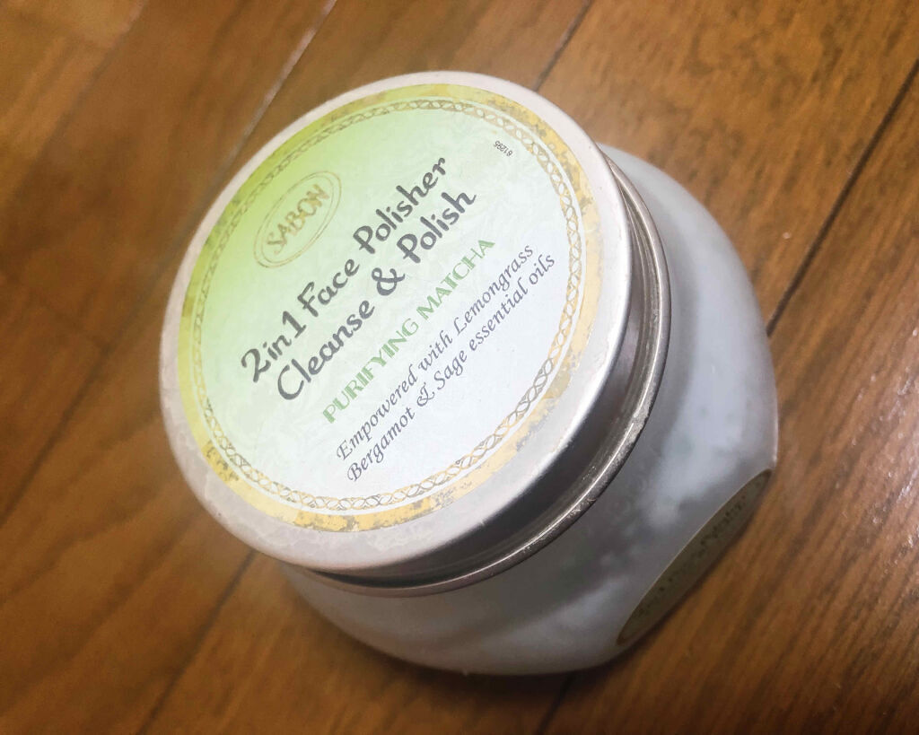 フェイスポリッシャー リフレッシング（ミント）/SABON/スクラブ・ゴマージュを使ったクチコミ（2枚目）