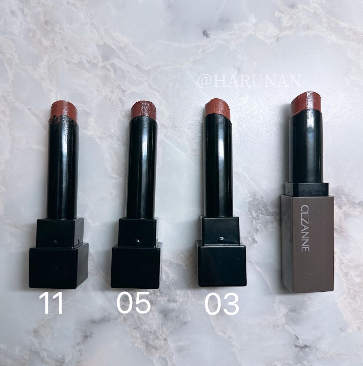 リップカラーシールド/CEZANNE/口紅を使ったクチコミ(4枚目)