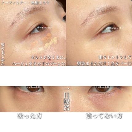 &be ファンシーラー/&be/パレットコンシーラーを使ったクチコミ(4枚目)