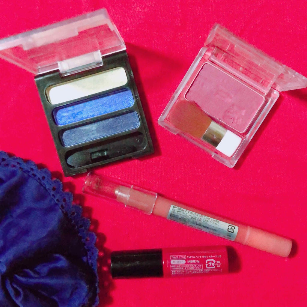 【旧品】パウダーチークス/キャンメイク/パウダーチークを使ったクチコミ(1枚目)