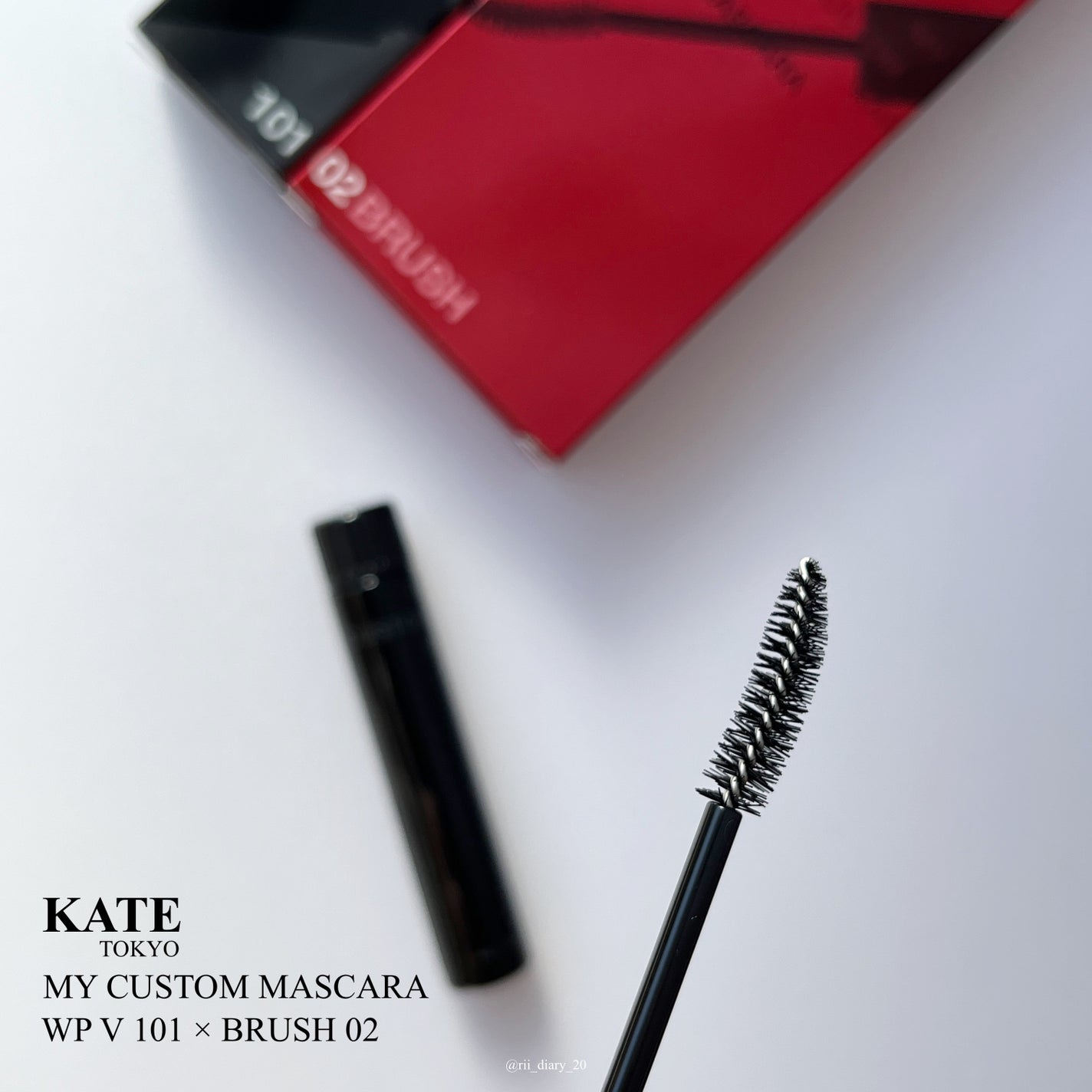 マイカスタムマスカラ /KATE/マスカラを使ったクチコミ(2枚目)
