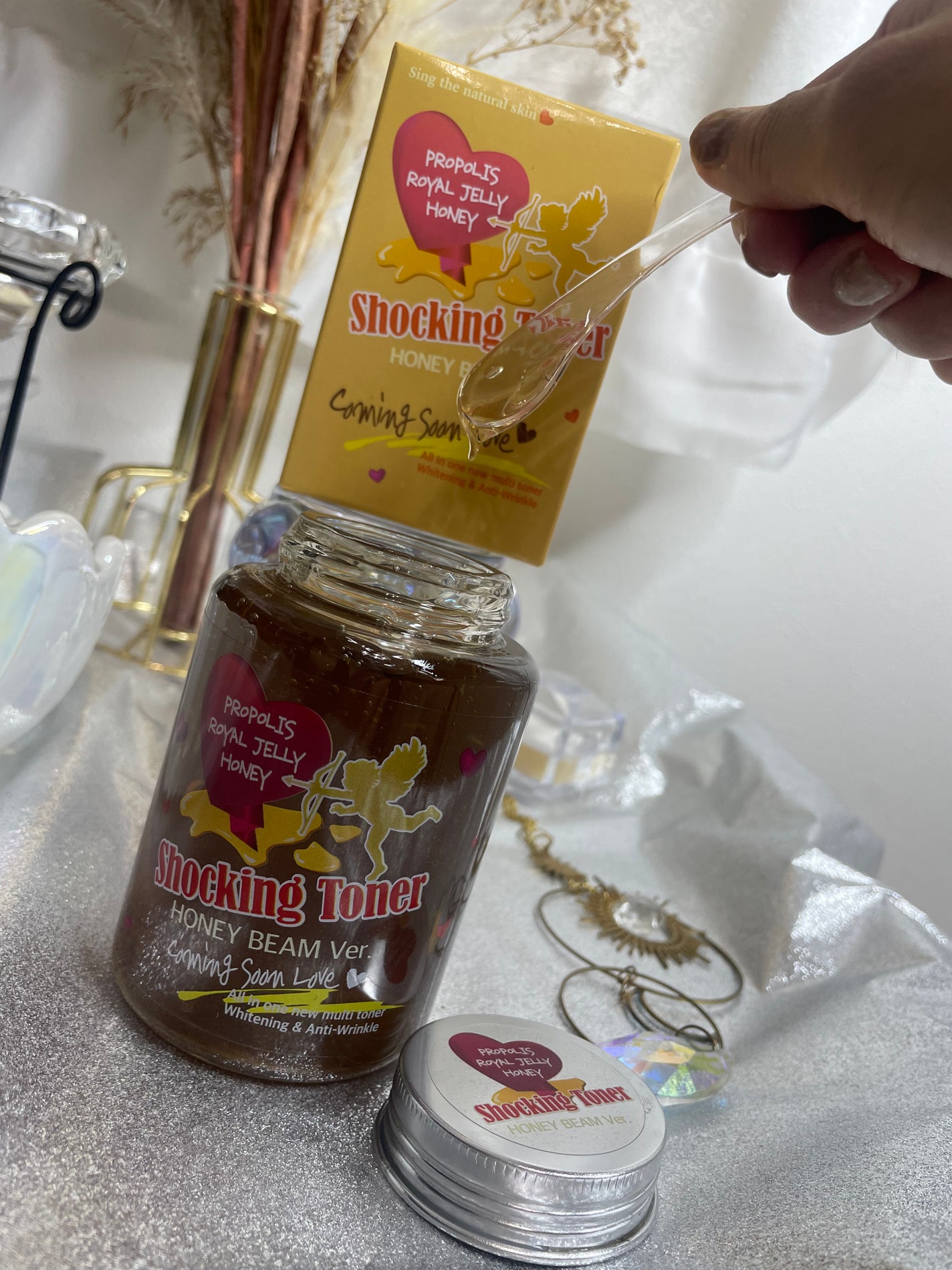 オールインワンショッキングトナー Special LOVE ver./Label Young/オールインワン化粧品を使ったクチコミ(2枚目)