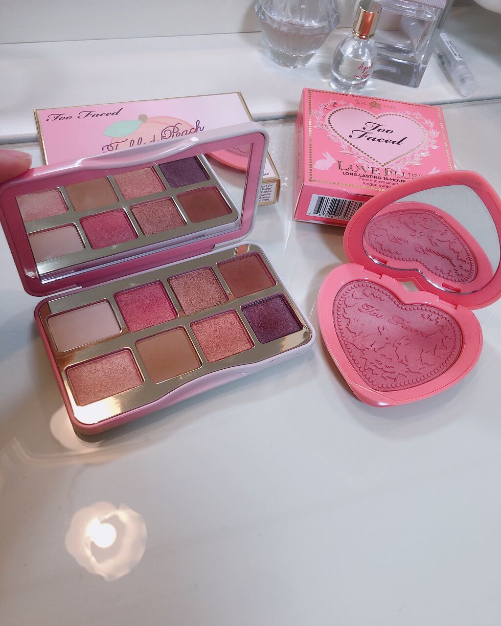 ラブ フラッシュ ロングラスティング 16H ブラッシュ/Too Faced/パウダーチークを使ったクチコミ（1枚目）