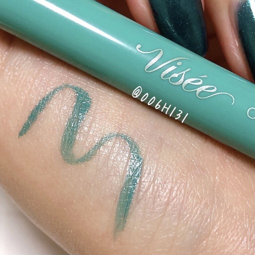 カラーインパクト リキッドライナー GR741(限定)/Visée/リキッドアイライナーを使ったクチコミ（3枚目）