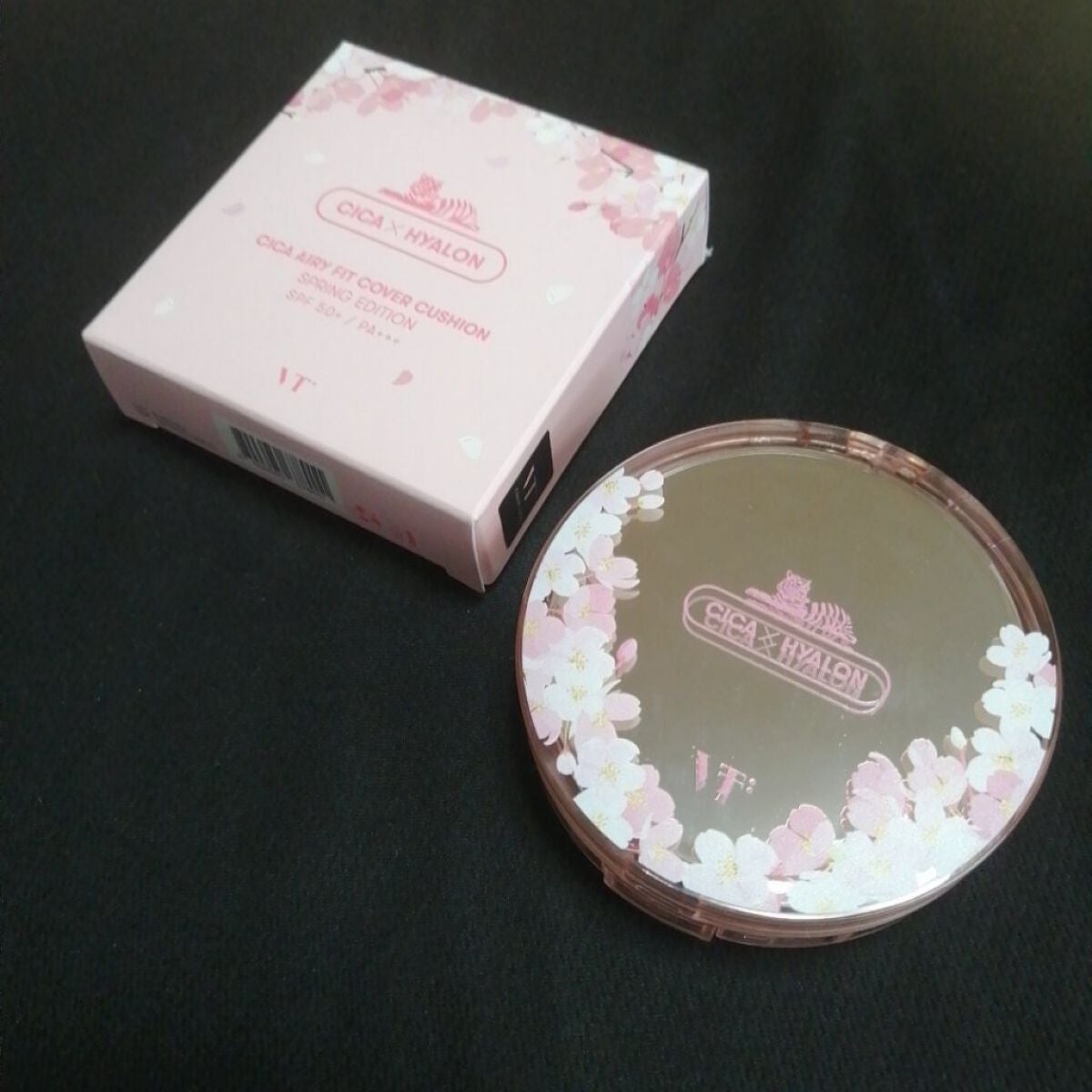 CICA エアリーフィットカバークッション/VT/クッションファンデーションを使ったクチコミ(1枚目)