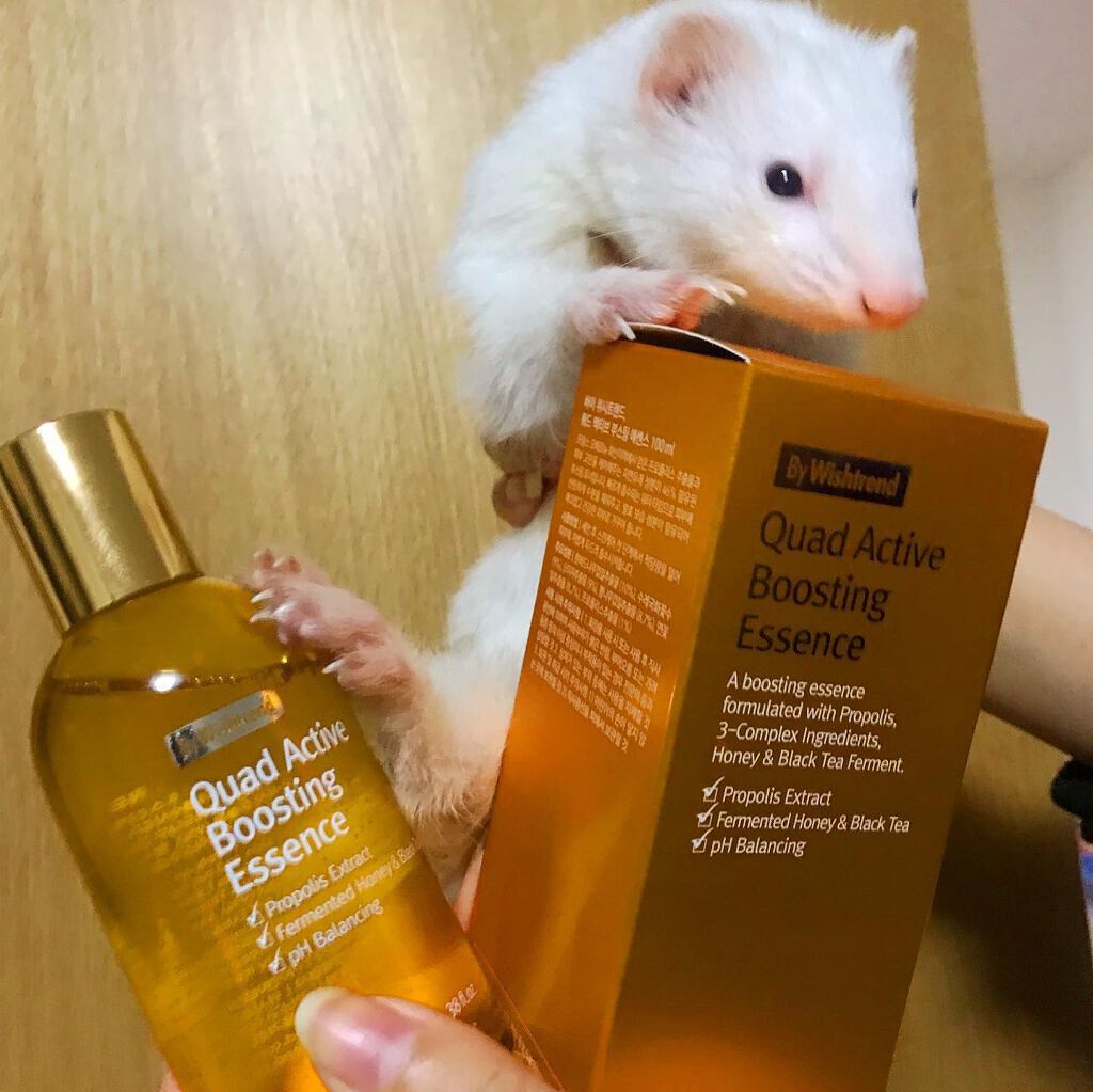 クアッドアクティブブースティングエッセンス/By Wishtrend/美容液を使ったクチコミ（2枚目）