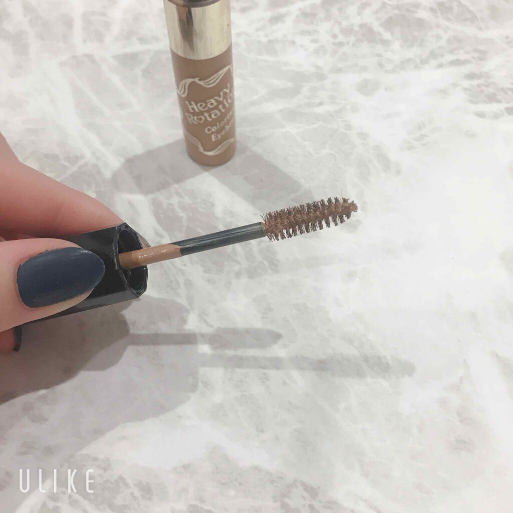 カラーリングアイブロウ/ヘビーローテーション/眉マスカラを使ったクチコミ(2枚目)