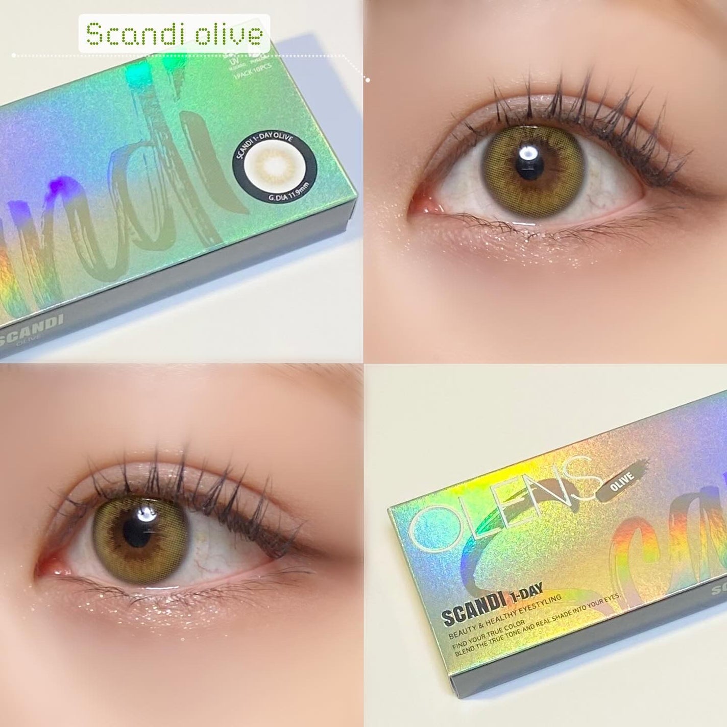 Ending 1day/OLENS/ワンデー(1DAY)カラコンを使ったクチコミ(4枚目)