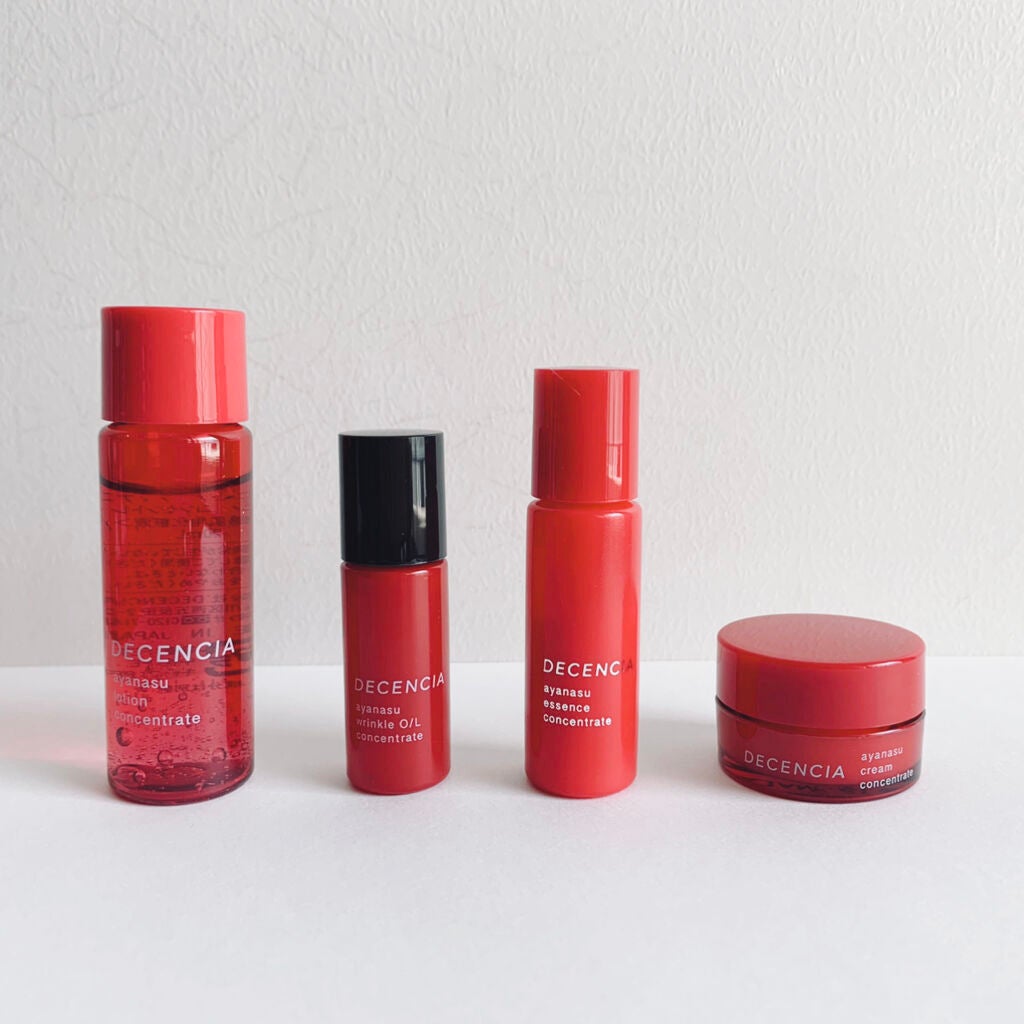 アヤナス トライアルセット/DECENCIA/スキンケアキットを使ったクチコミ(1枚目)