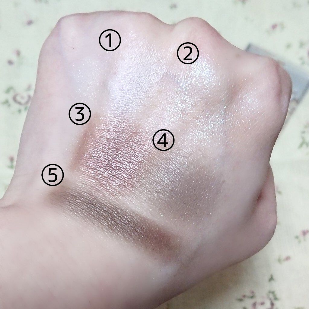 パノラマデザイン アイパレット/Visée/アイシャドウパレットを使ったクチコミ(2枚目)