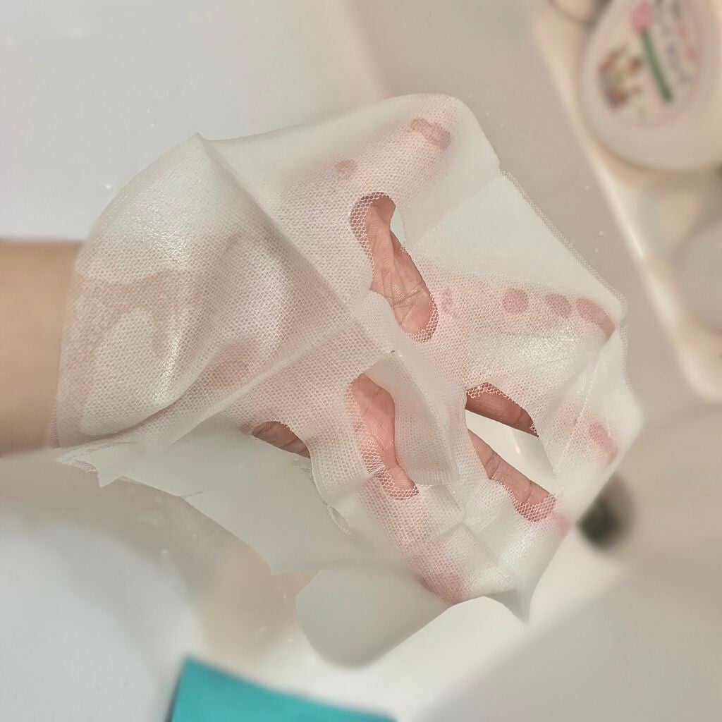 シリコーン潤マスク 3D/DAISO/その他スキンケアグッズを使ったクチコミ(4枚目)