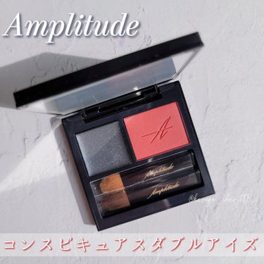 コンスピキュアス ダブルアイズ  01 ボルドー/Amplitude/アイシャドウパレットを使ったクチコミ（1枚目）