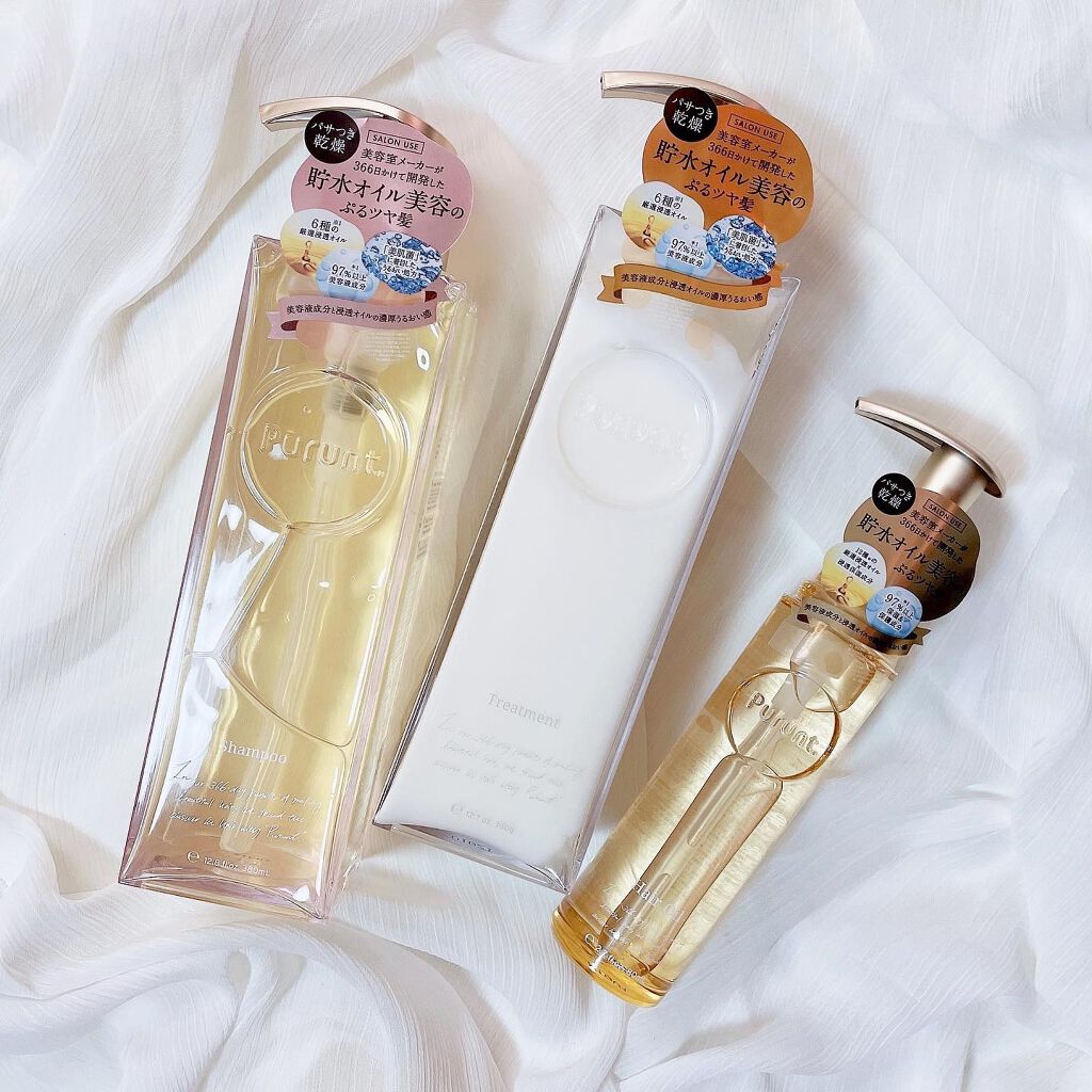 プルント モイストリッチ美容液シャンプー/モイストリッチリペア美容液トリートメント/Purunt./市販シャンプーを使ったクチコミ(7枚目)