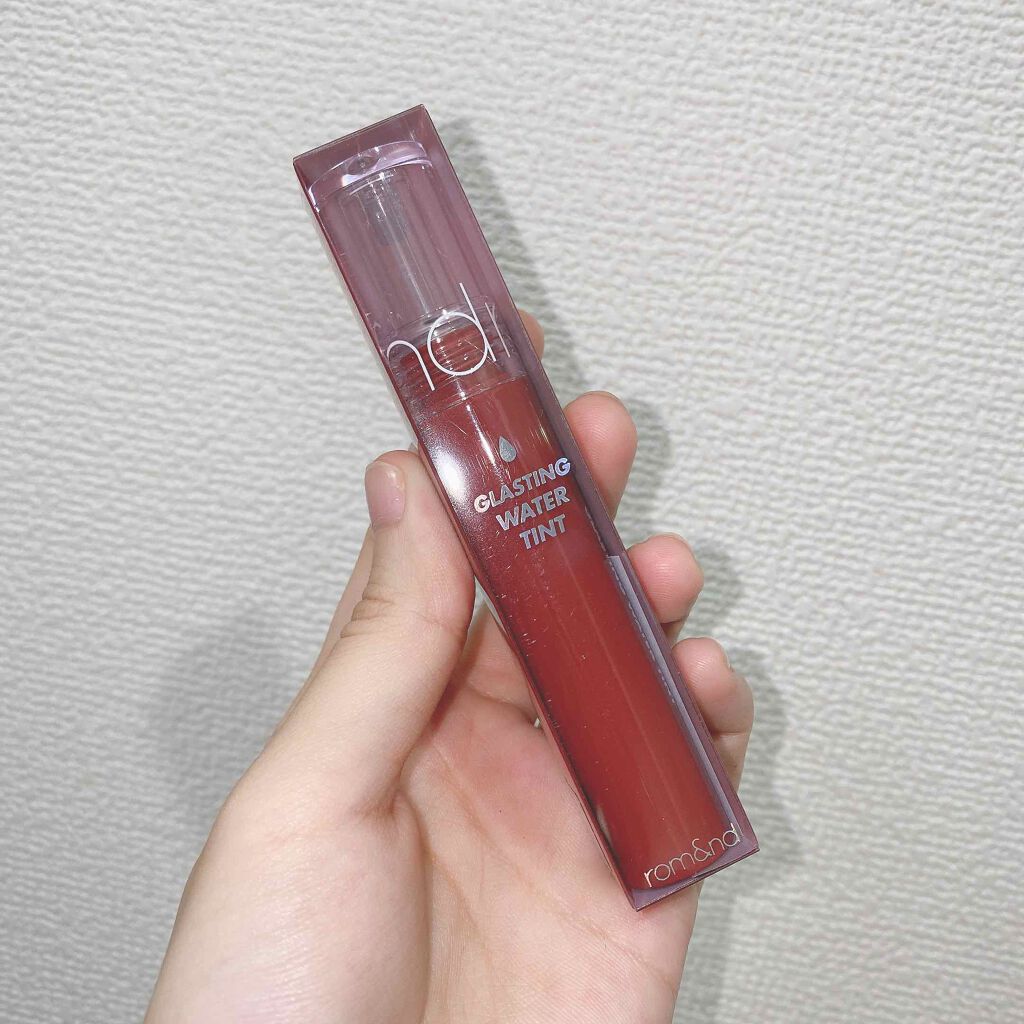 グラスティングウォーターティント/rom&nd/リップティントを使ったクチコミ（1枚目）