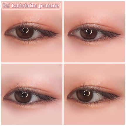 マテリアルカラーパレット/leur charme/アイシャドウパレットを使ったクチコミ(9枚目)