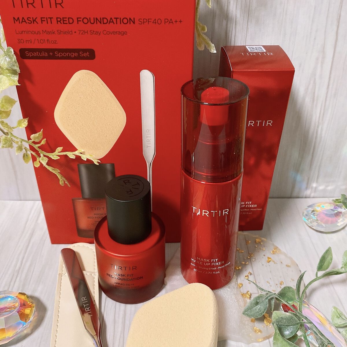 マスクフィットレッドファンデーション/TIRTIR(ティルティル)/リキッドファンデーションを使ったクチコミ（1枚目）