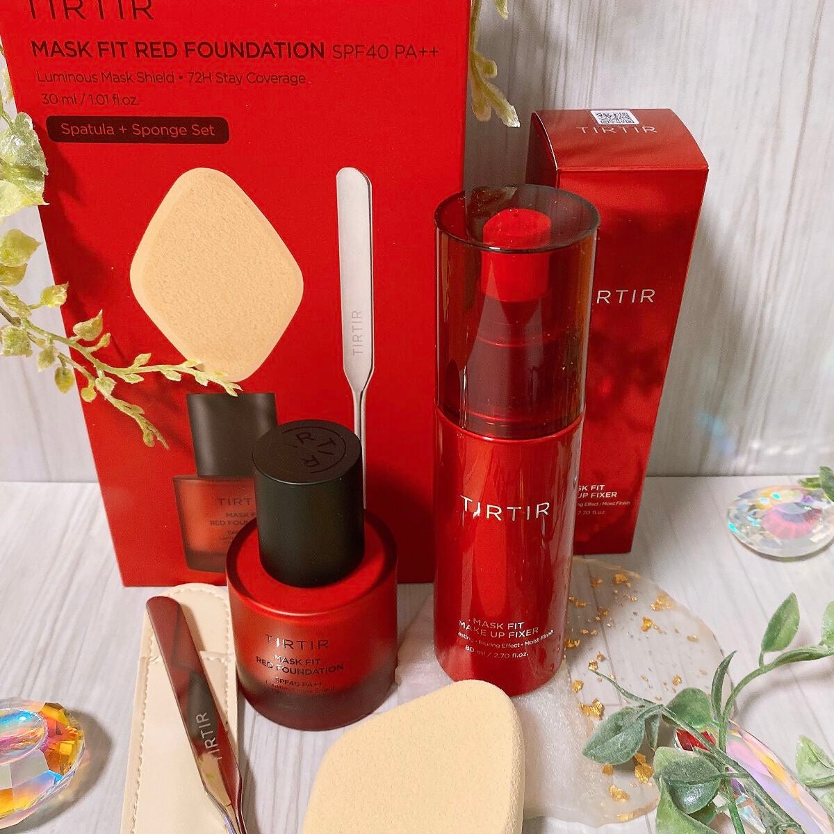 マスクフィット メイクアップフィクサー/TIRTIR(ティルティル)/フィックスミストを使ったクチコミ(1枚目)