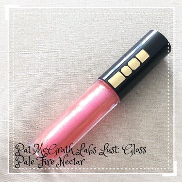 LUST: GLOSS PALE FIRE NECTAR/PAT McGRATH LABS/リップグロスを使ったクチコミ（1枚目）