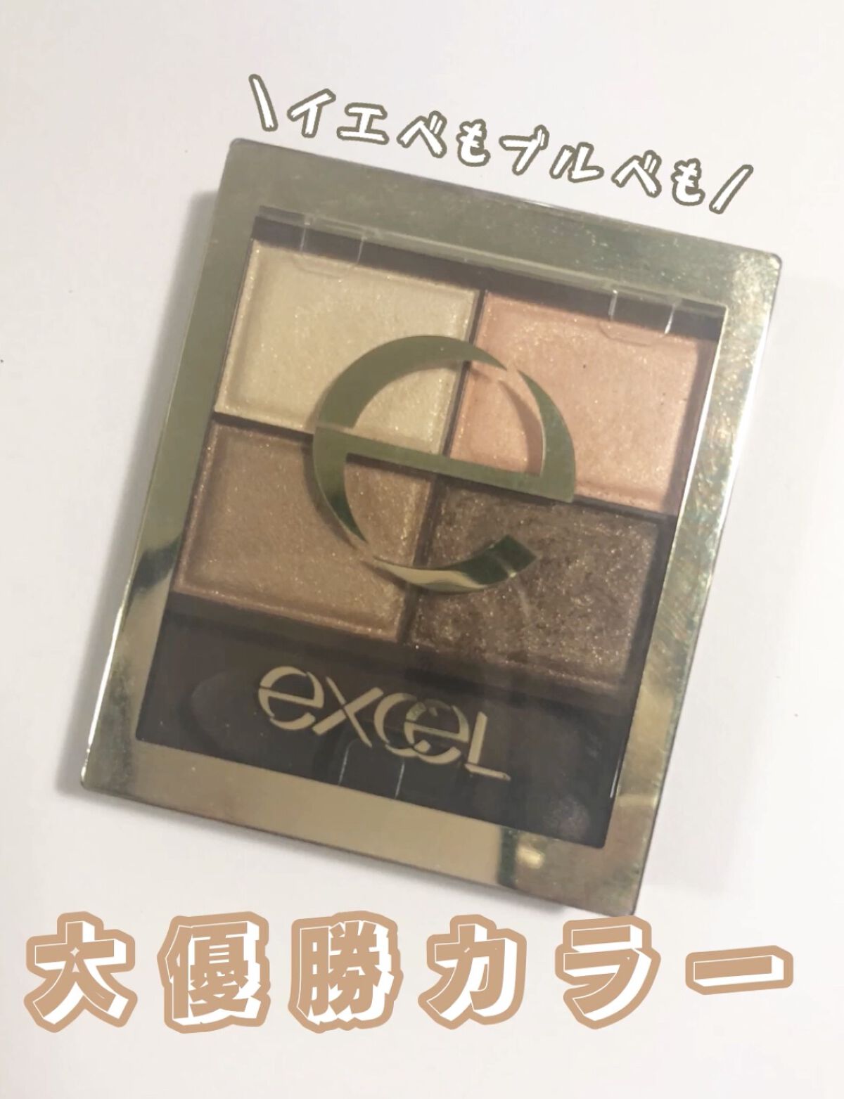 スキニーリッチシャドウ/excel/アイシャドウパレットを使ったクチコミ（1枚目）