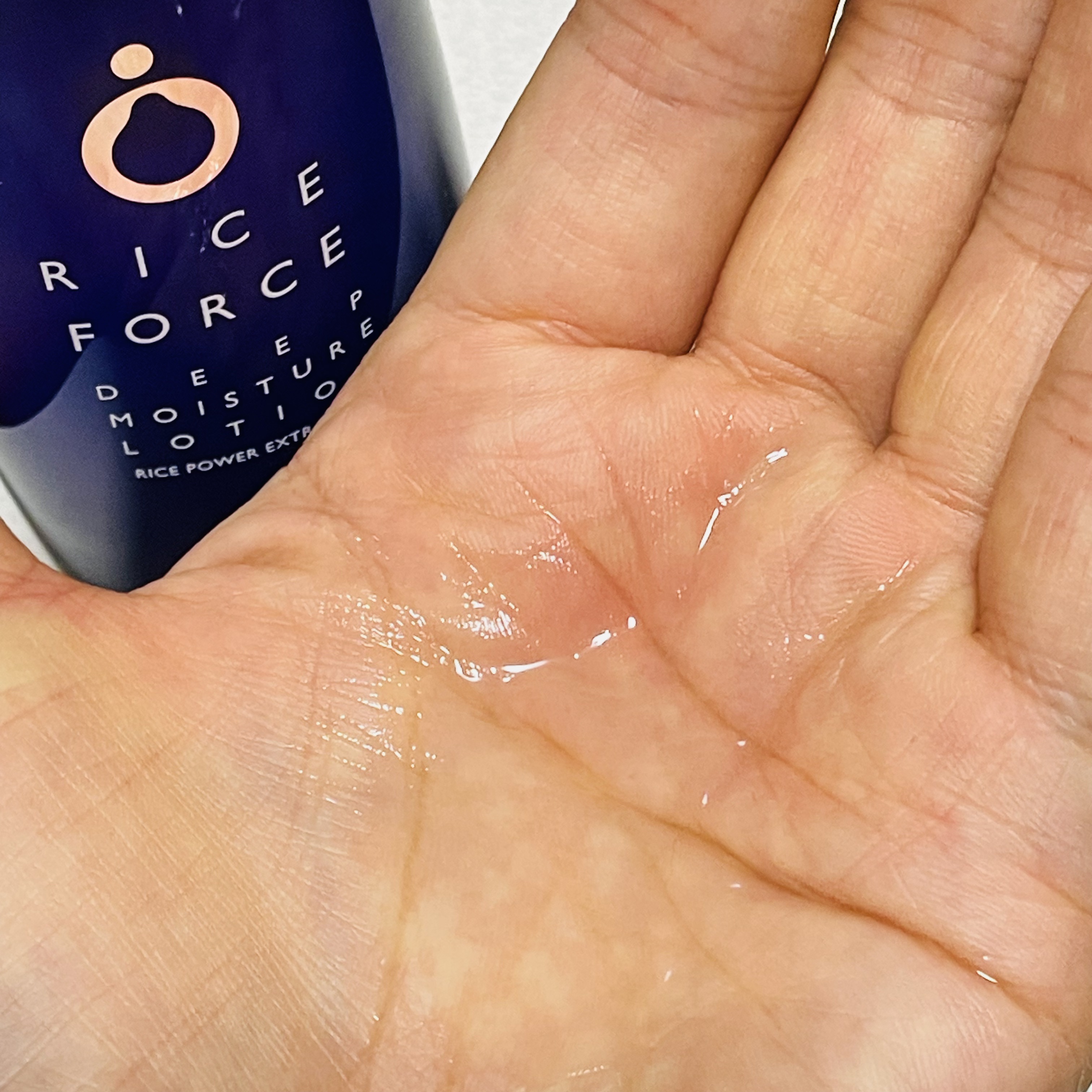 ディープモイスチュアローション/ライスフォース/化粧水を使ったクチコミ（1枚目）