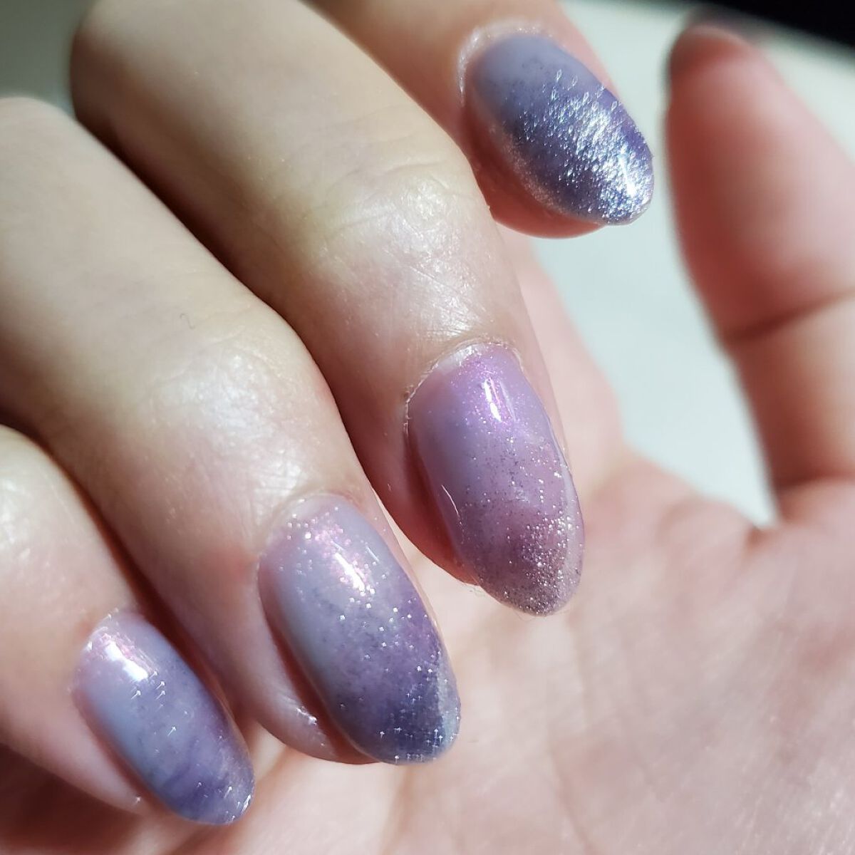 マグネットジェル 14/ネイル工房/ジェルネイルを使ったクチコミ（3枚目）