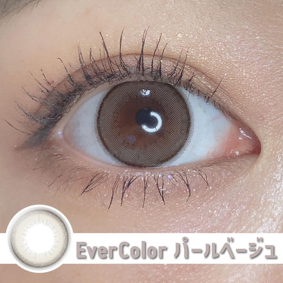 エバーカラーワンデー ナチュラル/エバーカラー/ワンデー（１DAY）カラコンを使ったクチコミ（1枚目）