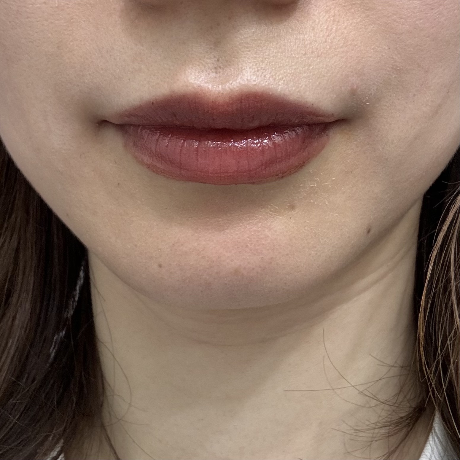 ジェリーイングヌードグロス/Laka/リップグロスを使ったクチコミ（2枚目）