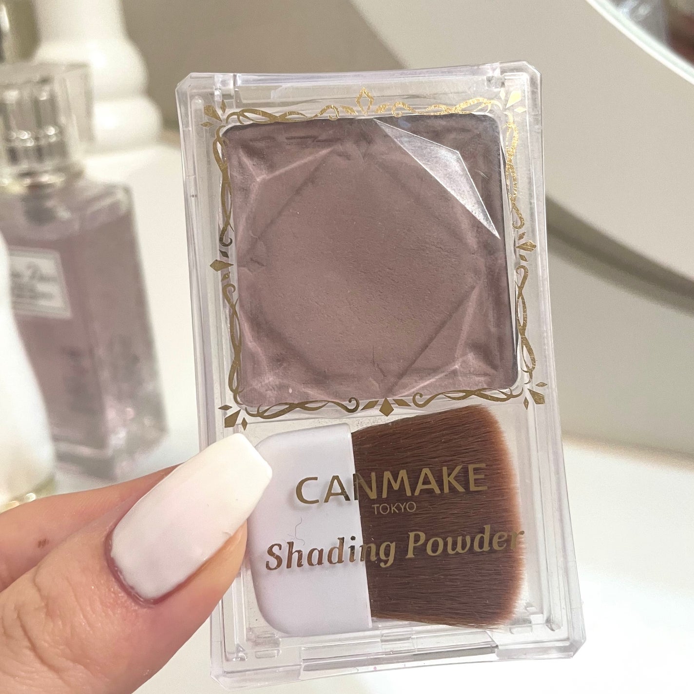 シェーディングパウダー/キャンメイク/シェーディングを使ったクチコミ(1枚目)