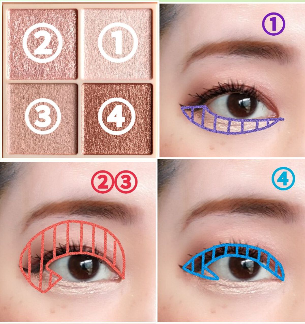 極細アイライナーEX/CEZANNE/リキッドアイライナーを使ったクチコミ（2枚目）