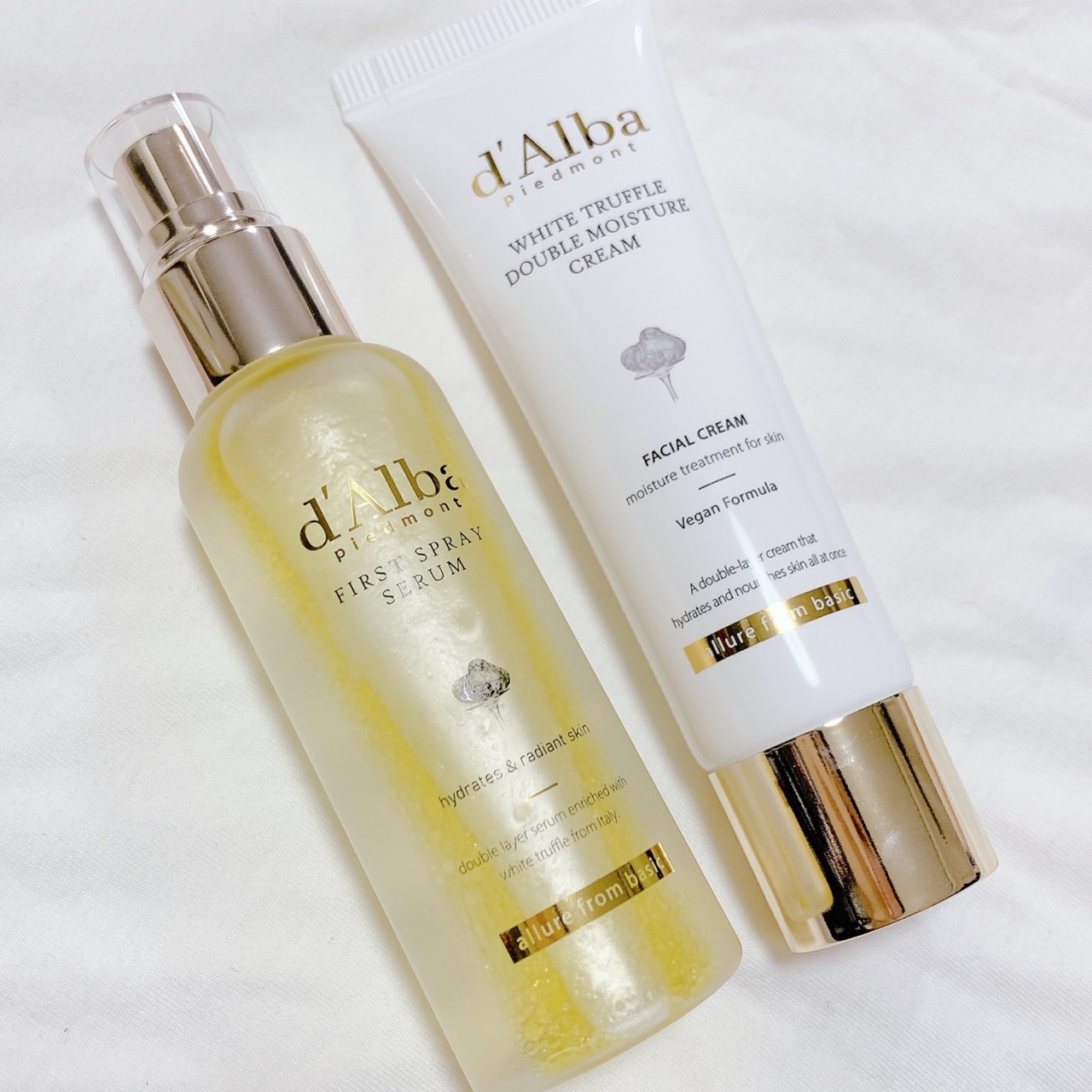 ダルバ ホワイトトリュフファーストスプレーセラム/ダルバ/ミスト状化粧水を使ったクチコミ（1枚目）