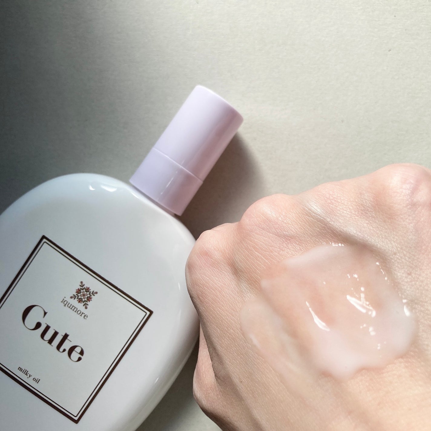 イクモアキュートミルキィオイル/iqumore/ヘアオイルを使ったクチコミ(2枚目)