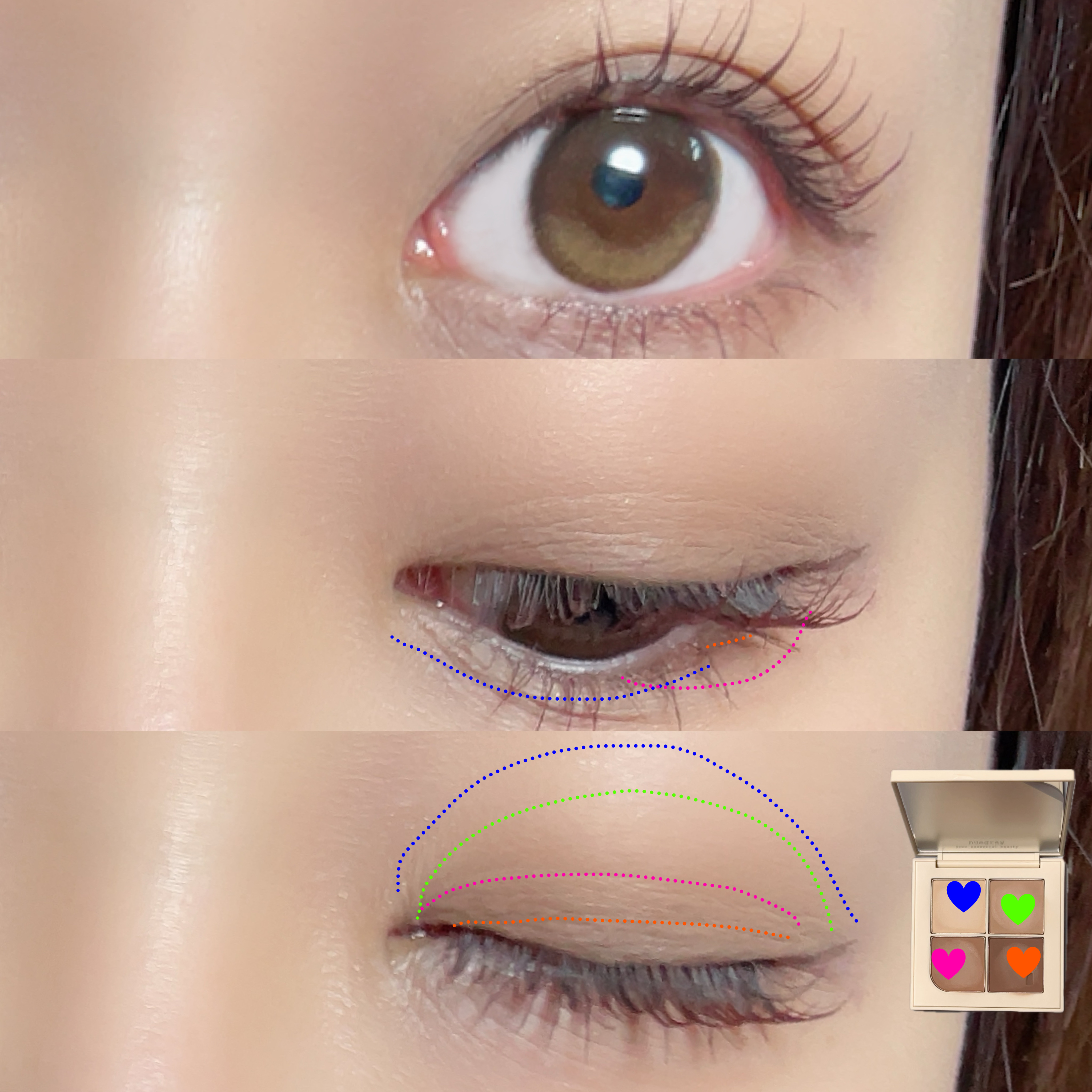 エッセンシャルアイパレット/nuegray/アイシャドウパレットを使ったクチコミ（2枚目）