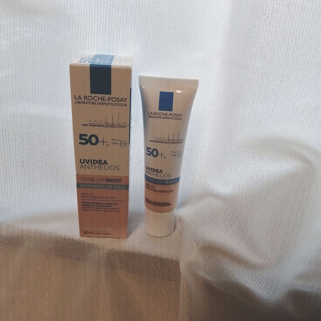 UVイデア XL プロテクショントーンアップ ローズ/ラ ロッシュ ポゼ/日焼け止めクリームを使ったクチコミ（1枚目）