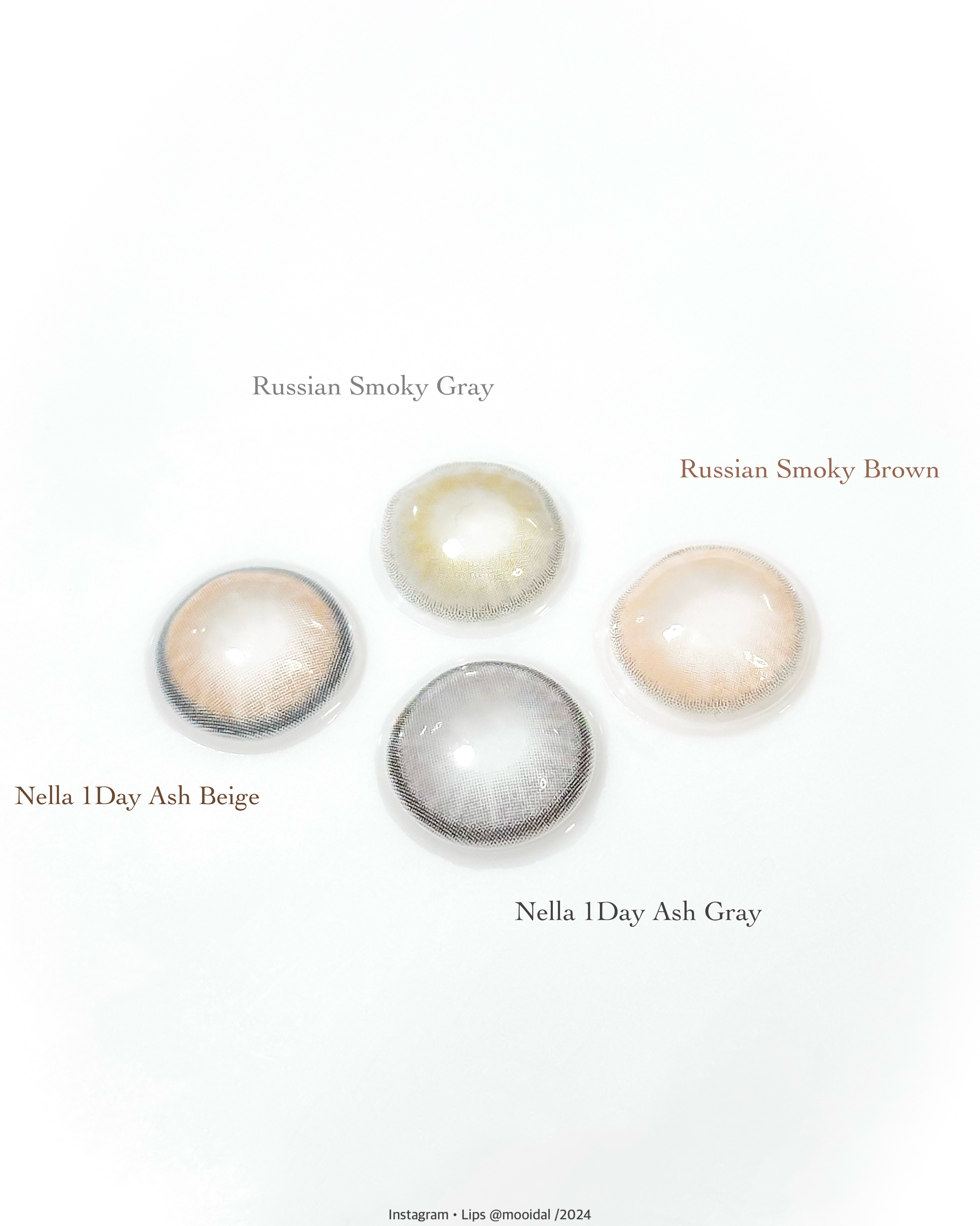 ロシアンスモーキー/OLENS/カラーコンタクトレンズを使ったクチコミ（3枚目）