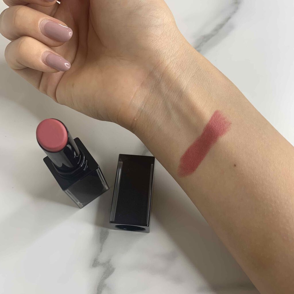 ルージュ アンリミテッド マット/shu uemura/口紅を使ったクチコミ(3枚目)