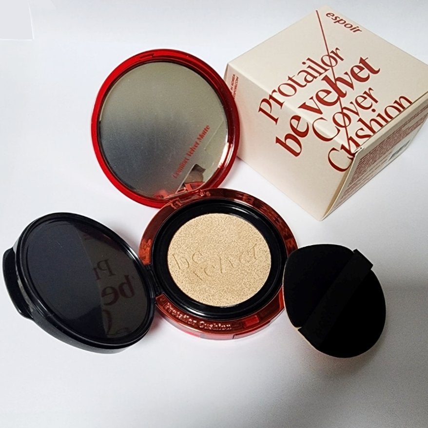 プロテーラービーベルベットカバークッション/espoir/クッションファンデーションを使ったクチコミ(2枚目)