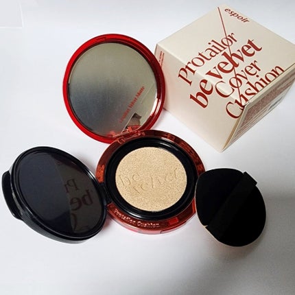 プロテーラービーベルベットカバークッション/espoir/クッションファンデーションを使ったクチコミ(2枚目)