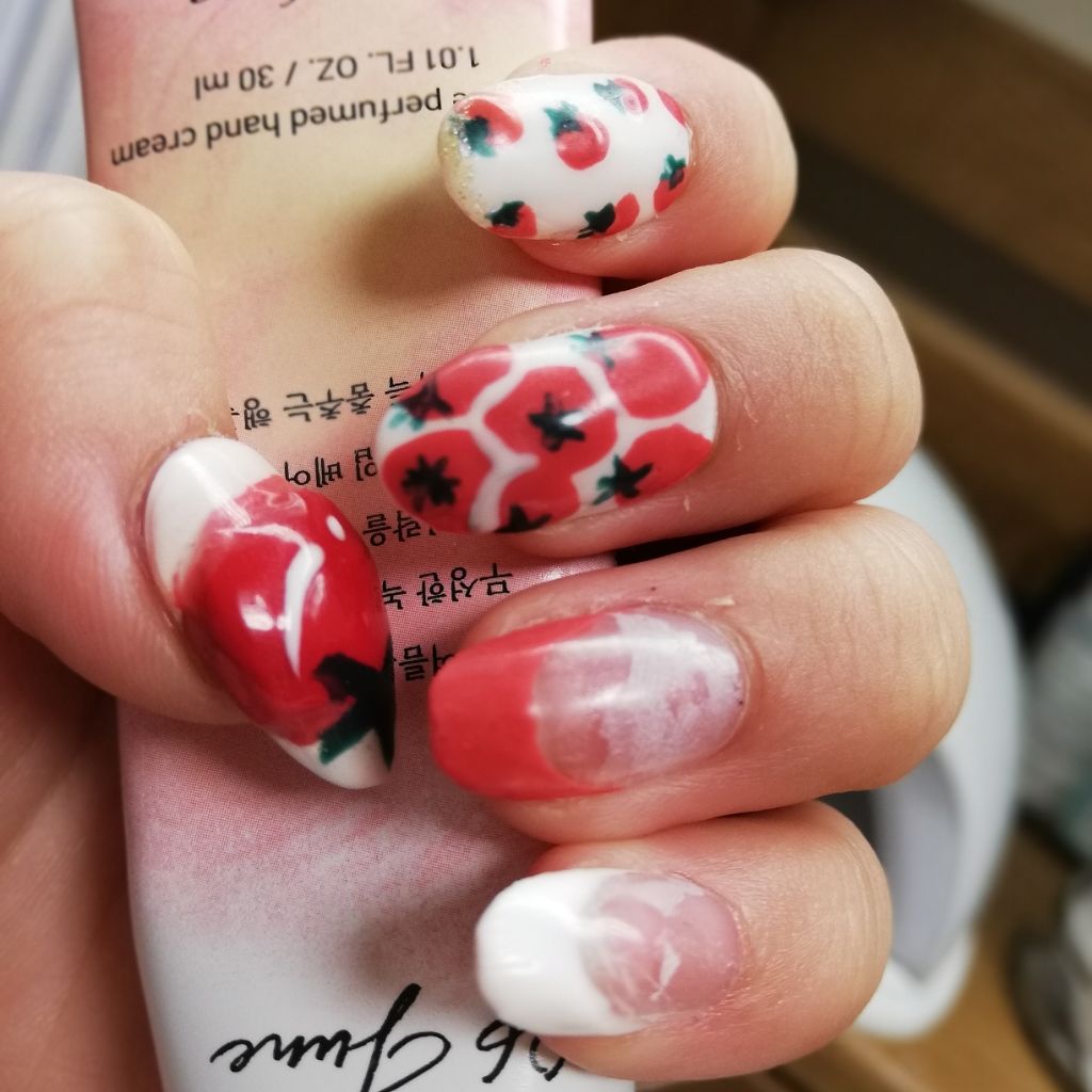 ジェルネイル（ライト対応）/セリア/ジェルネイルを使ったクチコミ（1枚目）