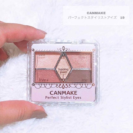 【旧品】パーフェクトスタイリストアイズ/キャンメイク/アイシャドウパレットを使ったクチコミ(1枚目)