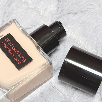 アンリミテッド ケア ツヤ セラム ファンデーション/shu uemura/リキッドファンデーションを使ったクチコミ(2枚目)