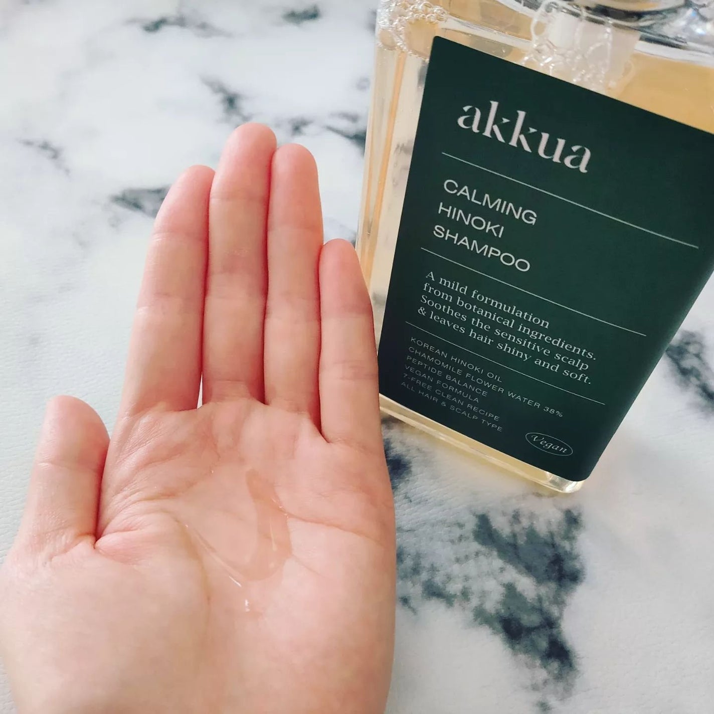カーミングヒノキシャンプー /AKKUA/市販シャンプーを使ったクチコミ(2枚目)