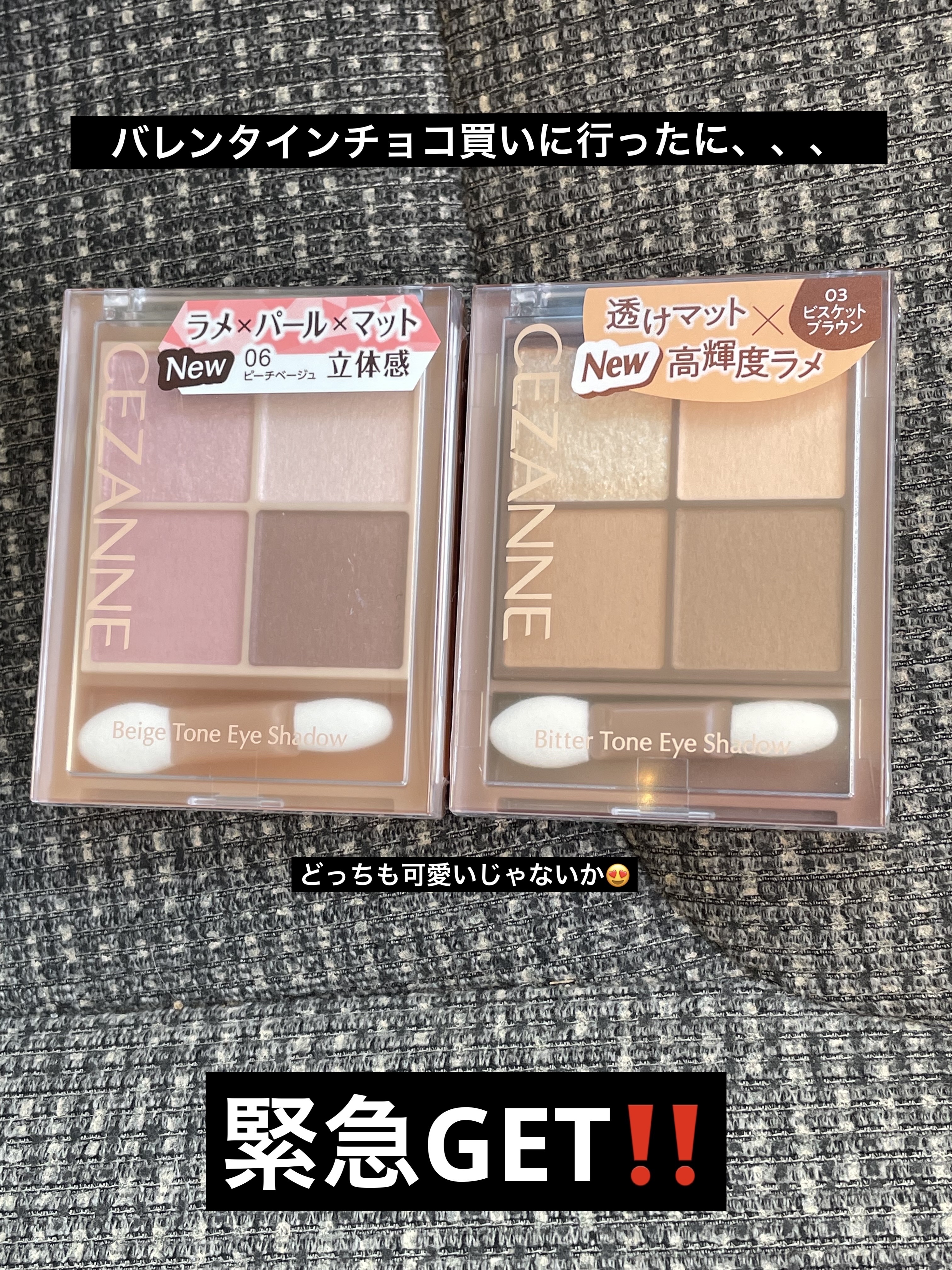 ビタートーンアイシャドウ/CEZANNE/パウダーアイシャドウを使ったクチコミ（1枚目）