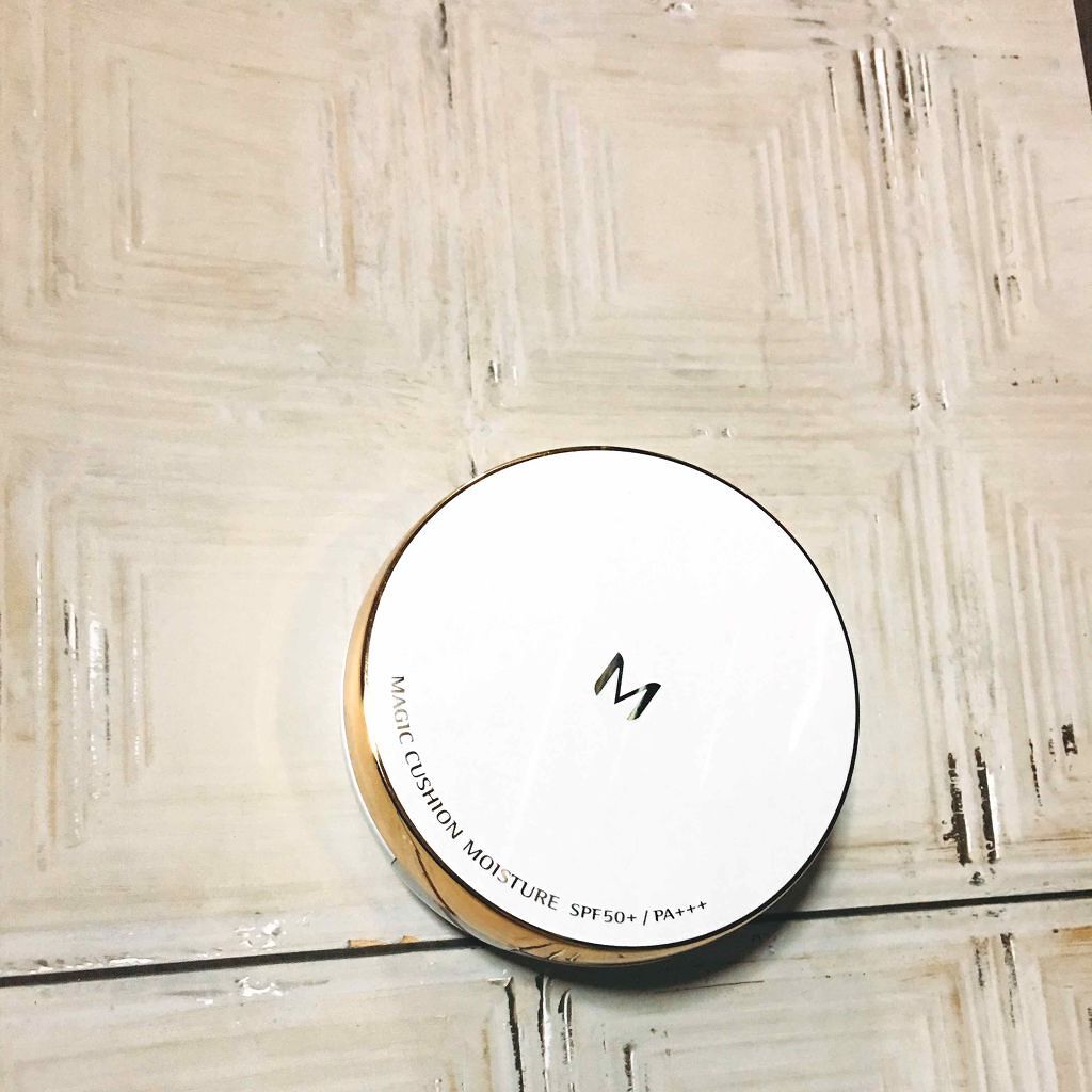 M クッション ファンデーション(モイスチャー)/MISSHA/クッションファンデーションを使ったクチコミ（1枚目）
