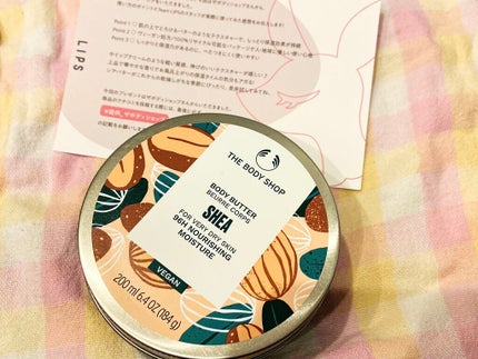 ボディバター シア/THE BODY SHOP/ボディクリームを使ったクチコミ(1枚目)