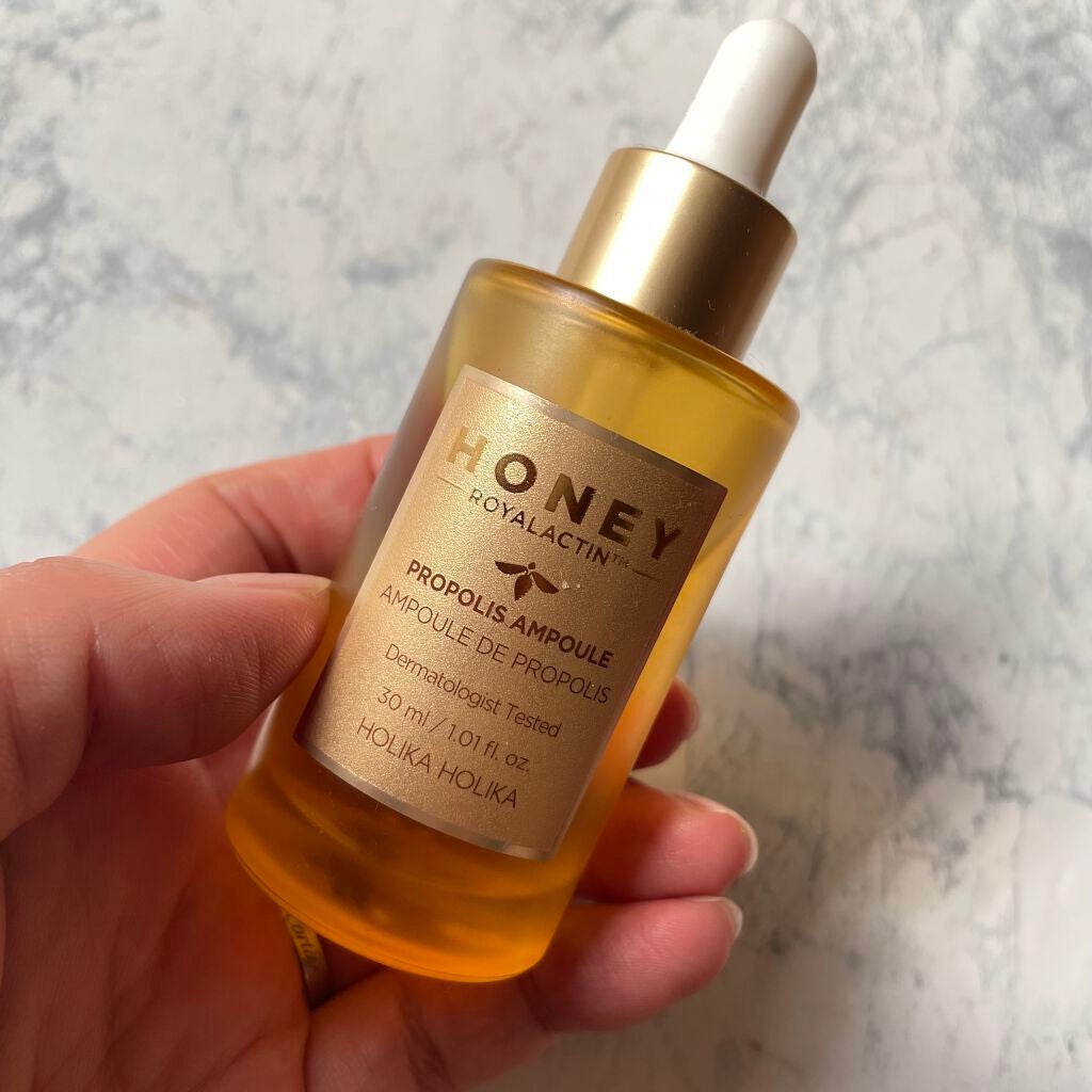 ハニープロポリスアンプル/HOLIKA HOLIKA/美容液を使ったクチコミ(1枚目)