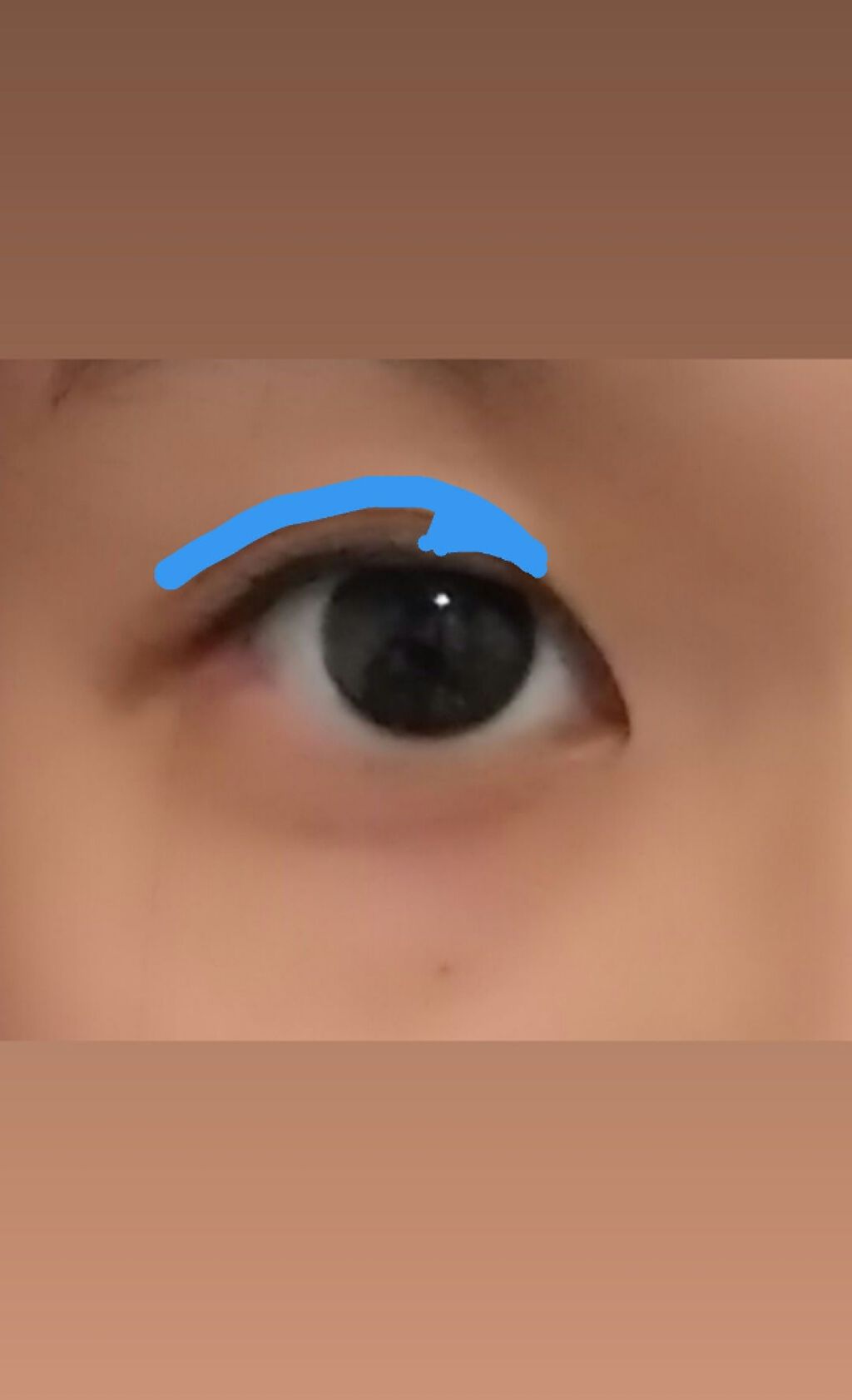 オリシキ アイリッドスキンフィルム		/D-UP/二重まぶた用アイテムを使ったクチコミ(3枚目)